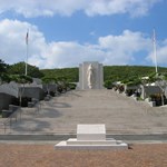 Entrance of the National Cemetery of the pacific