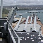 USS Missouri docked
