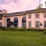 Hawai'i State Library, backside, next to 'Iolani Palace