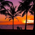 Magic Island Sunset, Honolulu