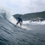 Surfing on Chun's reef