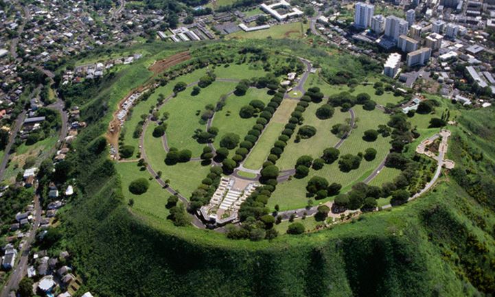 Image result for image of Oahu’s Punchbowl